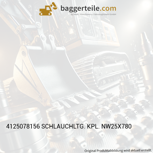 4125078156 SCHLAUCHLTG. KPL. NW25X780