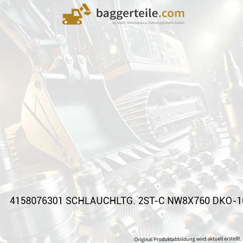 4158076301 SCHLAUCHLTG. 2ST-C NW8X760 DKO-10L/DKO-10L