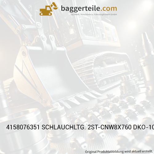 4158076351 SCHLAUCHLTG. 2ST-CNW8X760 DKO-10L90G/DKO-10L