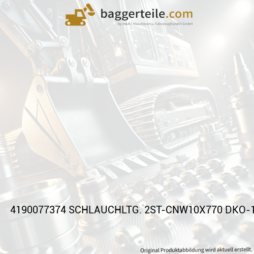 4190077374 SCHLAUCHLTG. 2ST-CNW10X770 DKO-12L90G/DKO-12L M.G.