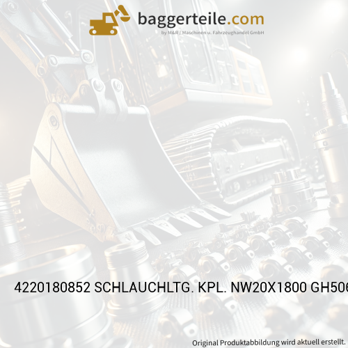 4220180852 SCHLAUCHLTG. KPL. NW20X1800 GH506-12
