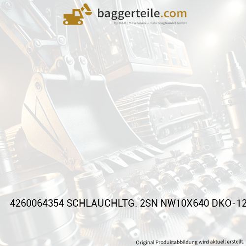 4260064354 SCHLAUCHLTG. 2SN NW10X640 DKO-12L/DKO-12L