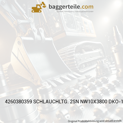 4260380359 SCHLAUCHLTG. 2SN NW10X3800 DKO-12L/DKO-12L