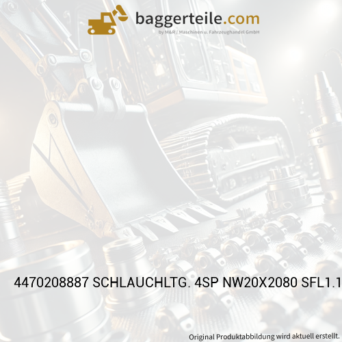 4470208887 SCHLAUCHLTG. 4SP NW20X2080 SFL1.1/4Z90G/DKO-20S