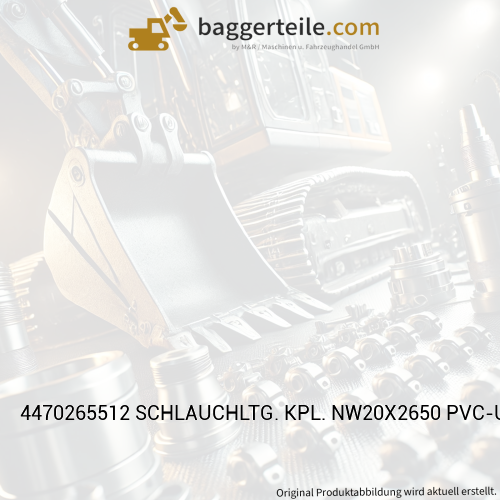 4470265512 SCHLAUCHLTG. KPL. NW20X2650 PVC-UEBERZUG