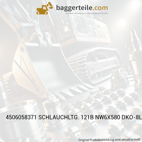 4506058371 SCHLAUCHLTG. 121B NW6X580 DKO-8L90G/DKO-8L