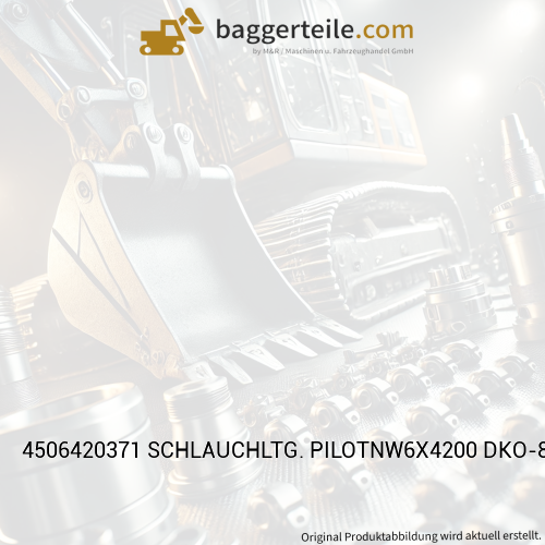 4506420371 SCHLAUCHLTG. PILOTNW6X4200 DKO-8L90G/DKO-8L