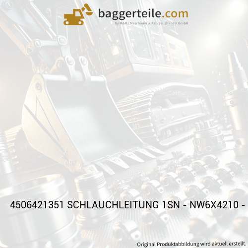 4506421351 SCHLAUCHLEITUNG 1SN - NW6X4210 - DKO-8L90G/DKO-8L