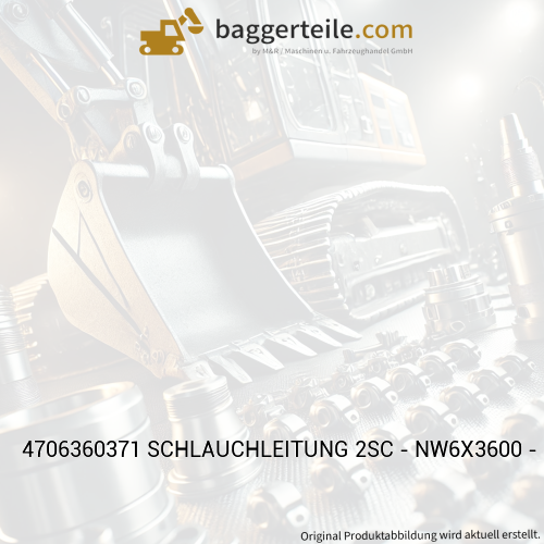 4706360371 SCHLAUCHLEITUNG 2SC - NW6X3600 - DKO-8L90G/DKO-8L