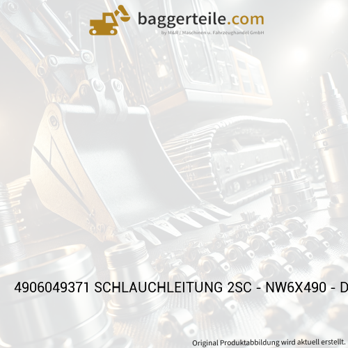 4906049371 SCHLAUCHLEITUNG 2SC - NW6X490 - DKO-8L90G/DKO-8L