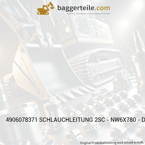 4906078371 SCHLAUCHLEITUNG 2SC - NW6X780 - DKO-8L90G/DKO-8L