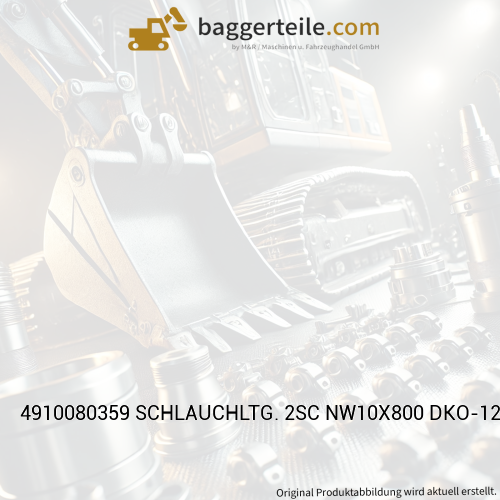 4910080359 SCHLAUCHLTG. 2SC NW10X800 DKO-12L/DKO-12L