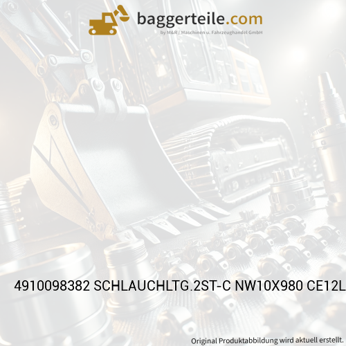 4910098382 SCHLAUCHLTG.2ST-C NW10X980 CE12L/DKO-12L