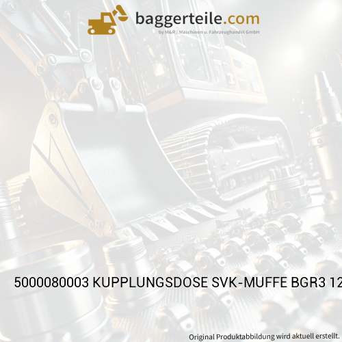 5000080003 KUPPLUNGSDOSE SVK-MUFFE BGR3 12L(18X1,5)