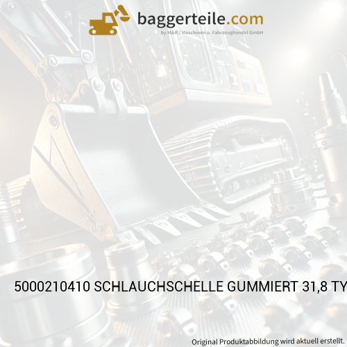5000210410 SCHLAUCHSCHELLE GUMMIERT 31,8 TYP A1.25