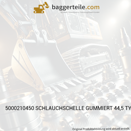 5000210450 SCHLAUCHSCHELLE GUMMIERT 44,5 TYP A1.75