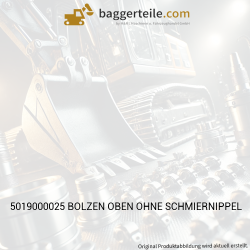 5019000025 BOLZEN OBEN OHNE SCHMIERNIPPEL