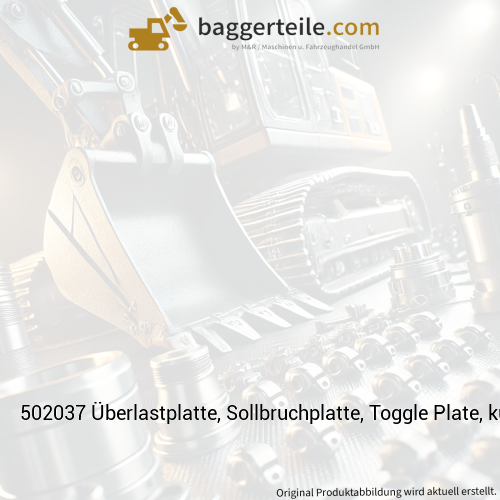 502037 Überlastplatte, Sollbruchplatte, Toggle Plate, kurze Version, passend für Red Rhino 5000ES