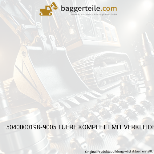 5040000198-9005 TUERE KOMPLETT MIT VERKLEIDEUNG SCHWARZ