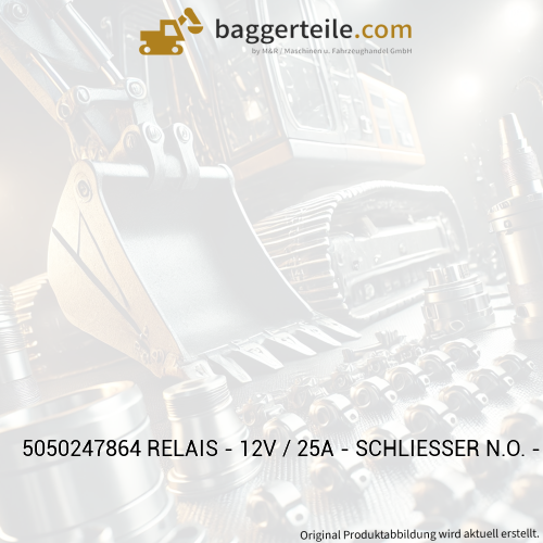5050247864 RELAIS - 12V / 25A - SCHLIESSER N.O. - MICRORELAIS