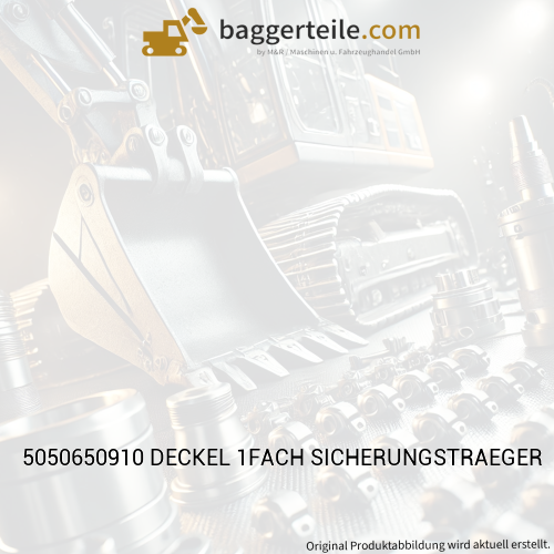 5050650910 DECKEL 1FACH SICHERUNGSTRAEGER