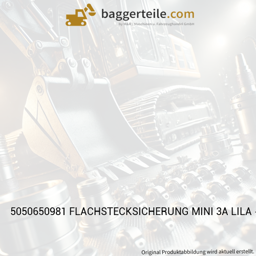 5050650981 FLACHSTECKSICHERUNG MINI 3A LILA - DIN 72 581