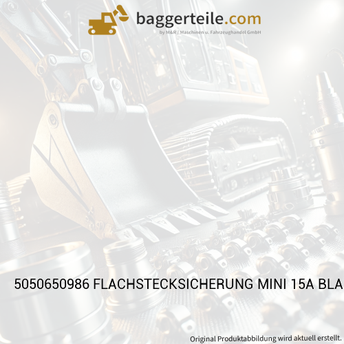 5050650986 FLACHSTECKSICHERUNG MINI 15A BLAU - DIN 72 581