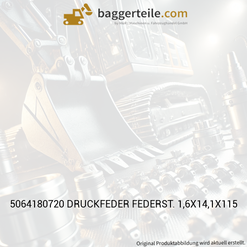 5064180720 DRUCKFEDER FEDERST. 1,6X14,1X115