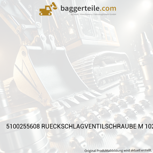 5100255608 RUECKSCHLAGVENTILSCHRAUBE M 1021