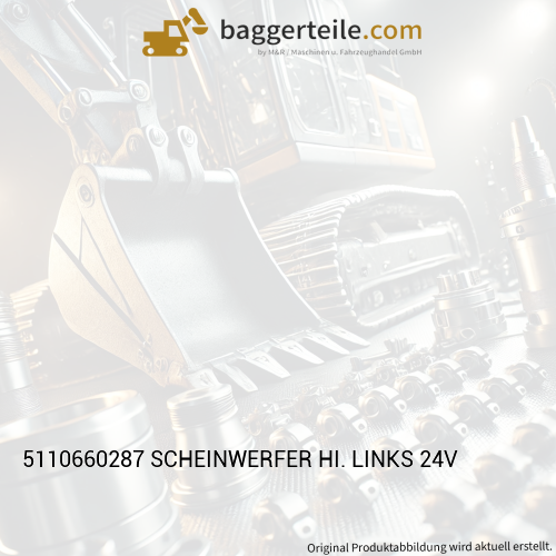 5110660287 SCHEINWERFER HI. LINKS 24V