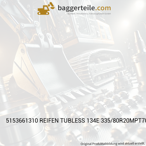 5153661310 REIFEN TUBLESS 134E 335/80R20MPT70E