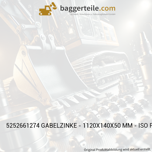 5252661274 GABELZINKE - 1120X140X50 MM - ISO FEM3 - FORM B