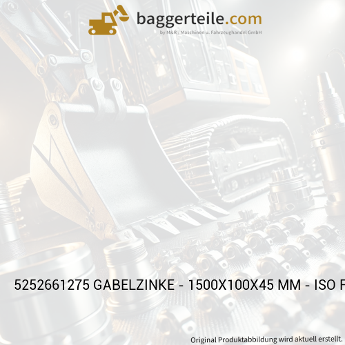 5252661275 GABELZINKE - 1500X100X45 MM - ISO FEM2 - FORM B
