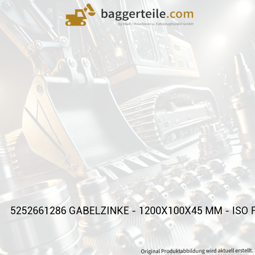 5252661286 GABELZINKE - 1200X100X45 MM - ISO FEM2 - FORM B