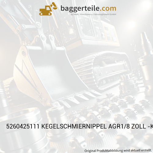 5260425111 KEGELSCHMIERNIPPEL AGR1/8 ZOLL -K