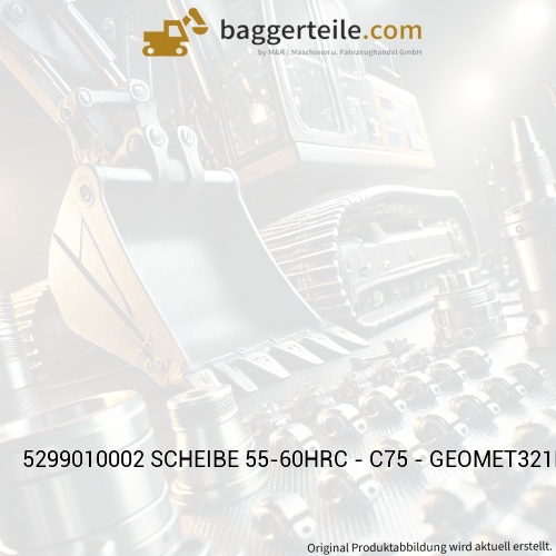 5299010002 SCHEIBE 55-60HRC - C75 - GEOMET321B - 36,3X72X2,5