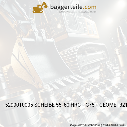 5299010005 SCHEIBE 55-60 HRC - C75 - GEOMET321B - 30,5X60X1