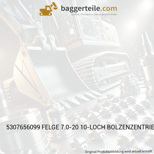 5307656099 FELGE 7.0-20 10-LOCH BOLZENZENTRIERT RAL 7004
