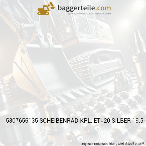 5307656135 SCHEIBENRAD KPL. ET=20 SILBER 19.5-25/2.5