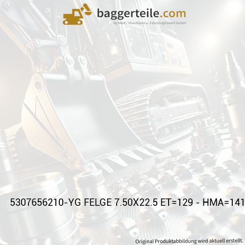 5307656210-YG FELGE 7.50X22.5 ET=129 - HMA=141 - 221/275/8 YANMA