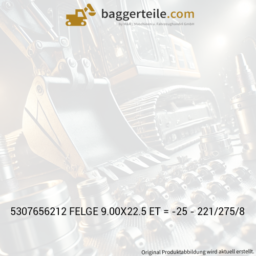 5307656212 FELGE 9.00X22.5 ET = -25 - 221/275/8