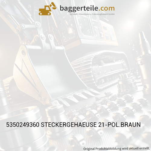 5350249360 STECKERGEHAEUSE 21-POL.BRAUN