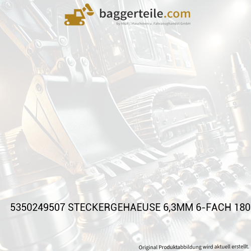 5350249507 STECKERGEHAEUSE 6,3MM 6-FACH 180906-0