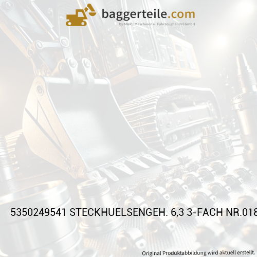 5350249541 STECKHUELSENGEH. 6,3 3-FACH NR.0180941-0