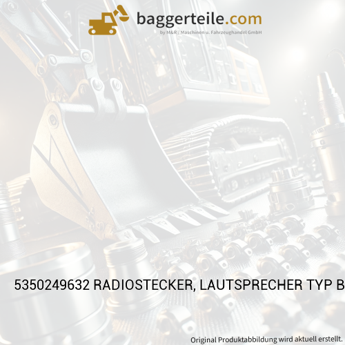5350249632 RADIOSTECKER, LAUTSPRECHER TYP B 8-POLIG
