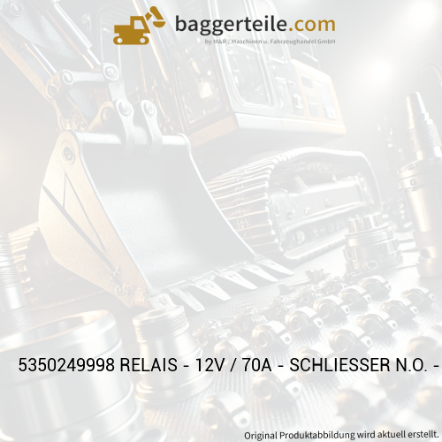 5350249998 RELAIS - 12V / 70A - SCHLIESSER N.O. - LASTRELAIS