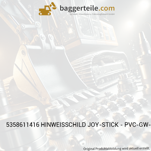 5358611416 HINWEISSCHILD JOY-STICK - PVC-GW-SS - 60X75