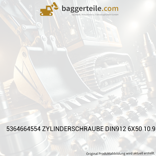 5364664554 ZYLINDERSCHRAUBE DIN912 6X50 10.9