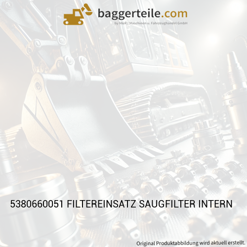 5380660051 FILTEREINSATZ SAUGFILTER INTERN
