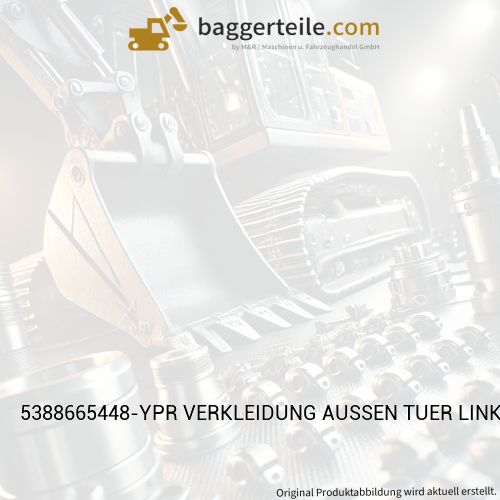 5388665448-YPR VERKLEIDUNG AUSSEN TUER LINKS - YANMAR PREMIUM RED